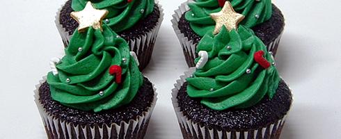 Kerst Cupcakes