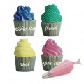 Jumbo tip decoratie set