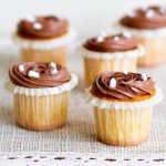 Marshmallow chocolate cupcakes 
