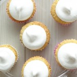 Mini pineapple cupcakes