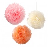 Pom Poms pastel