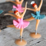Ballerina Cupcake Toppers