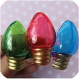 Christmas Bulb toppers