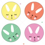 Edible toppers Bunny