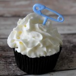 Baby diaper-pin Toppers Blue