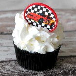 Racecar Cupcake Toppers