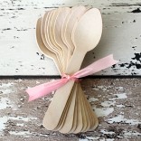 Wood spoons mini 12