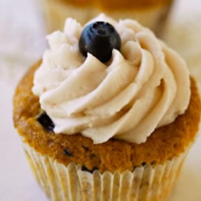 Simple Blueberry cupcakes