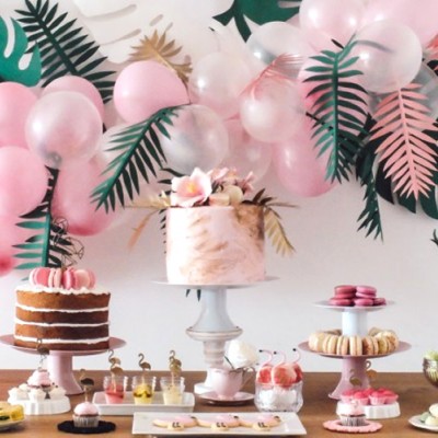 DIY Pink Flamingo party