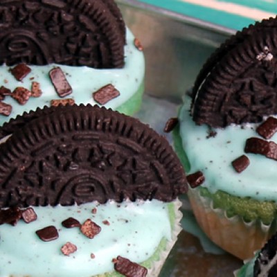 Little Oreo Cupcakes