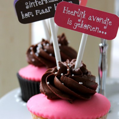 Sinterklaas cupcakes