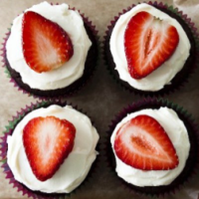 Strawberry Cupcakes