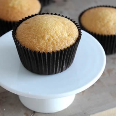 Cupcakes met butterscotch saus