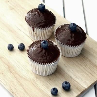Blueberry & Yoghurt Cupcakes